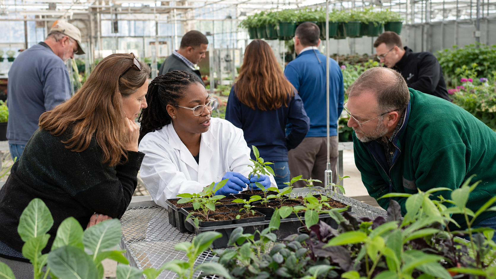 Danville greenhouse summit adds hands-on research sessions