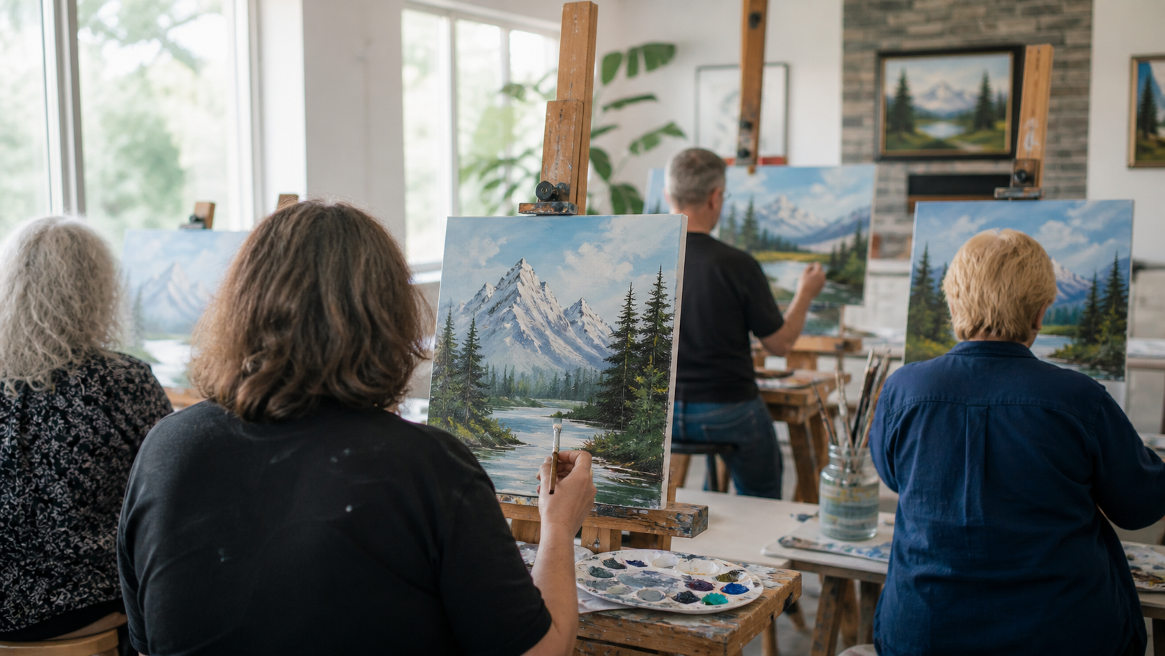 Bob Ross Workshop returns Sept. 3 at Piedmont Arts