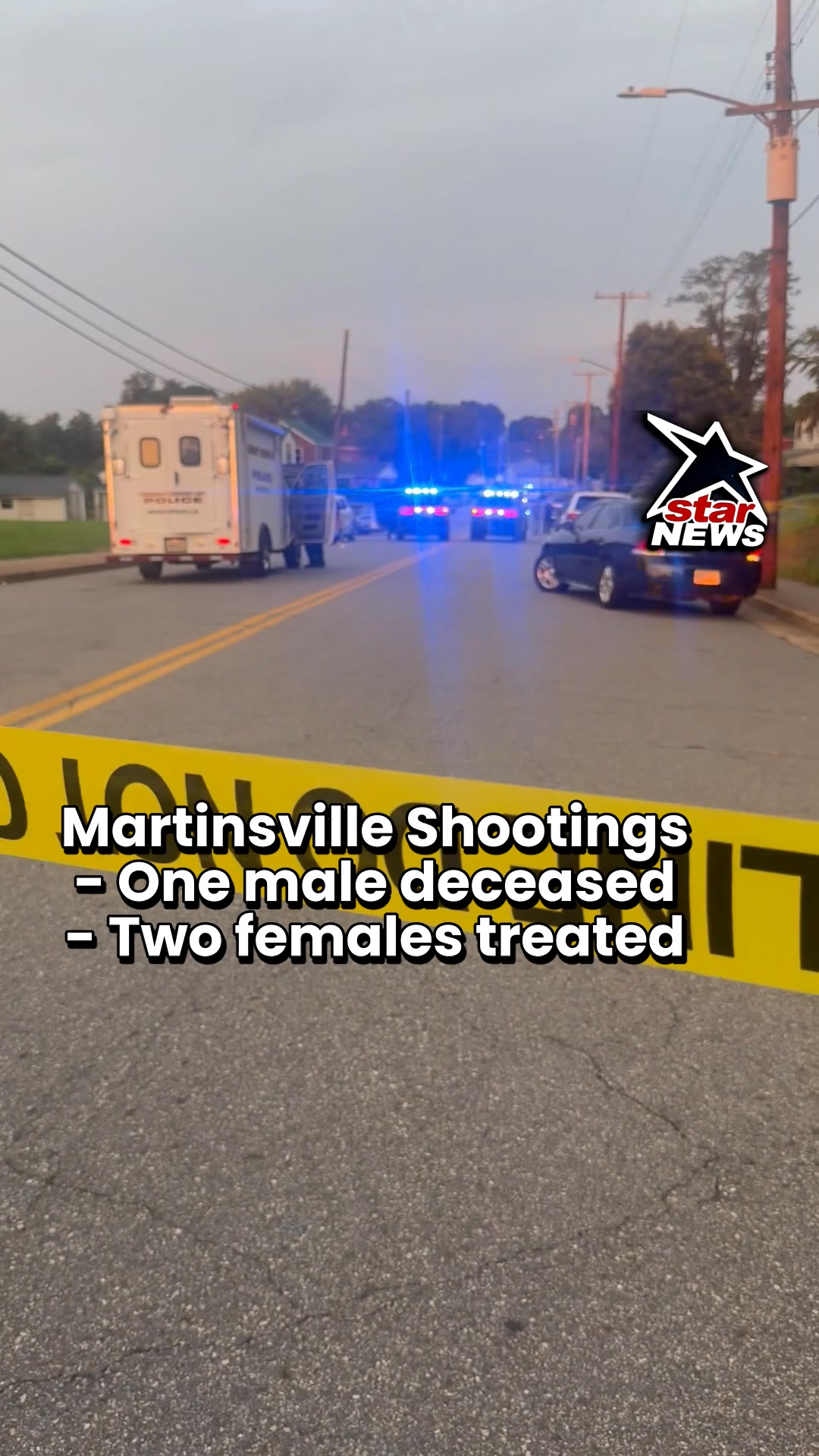 One dead, two injured in Martinsville’s Fayette Street shooting