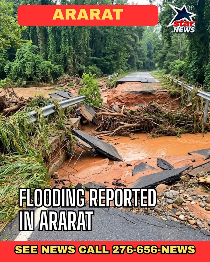 ARARAT, Va. — Motorists are urged to use caution after flooding was reported on Rabbit ...