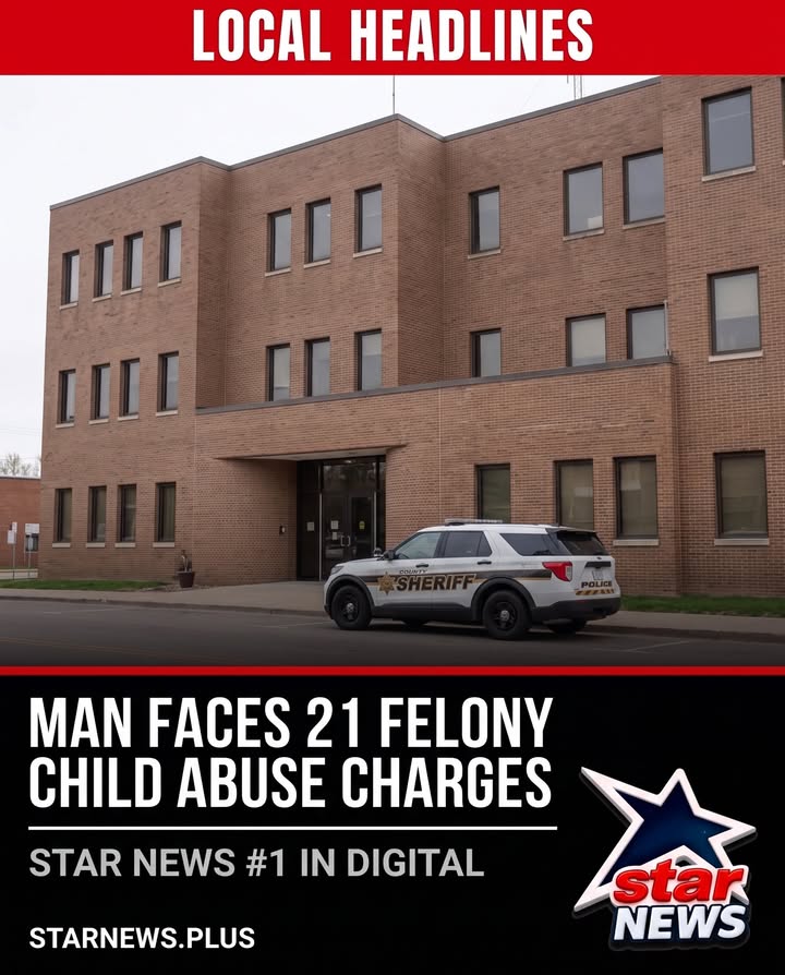 A man is facing 21 felony charges in a child sexual abuse investigation in Franklin Cou...