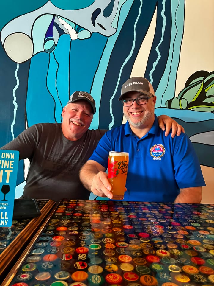 Buy a beer at Scuffle Hill Brewing Company, get a free collectible glass for just a pen...