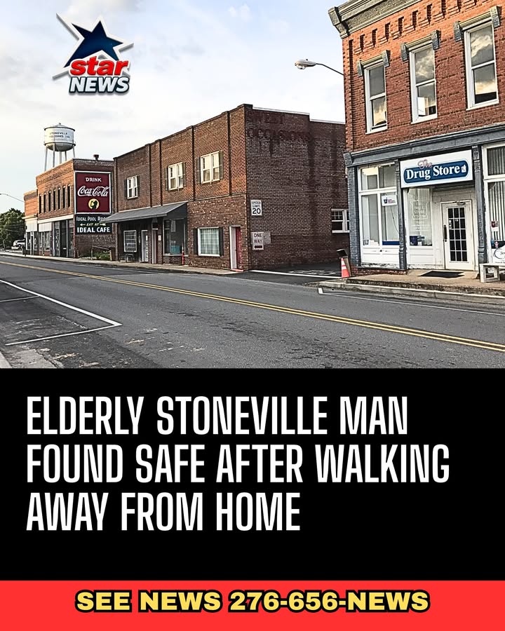 Elderly Stoneville Man Found Safe After Walking Away From Home