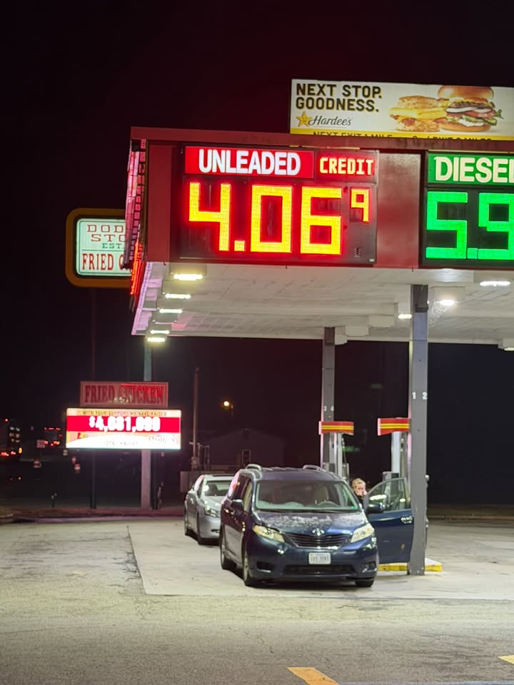 Gas tonight in Henry County