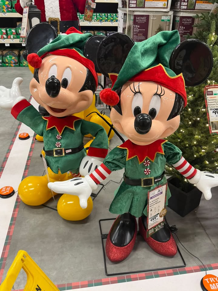 Christmas at Home Depot in Danville