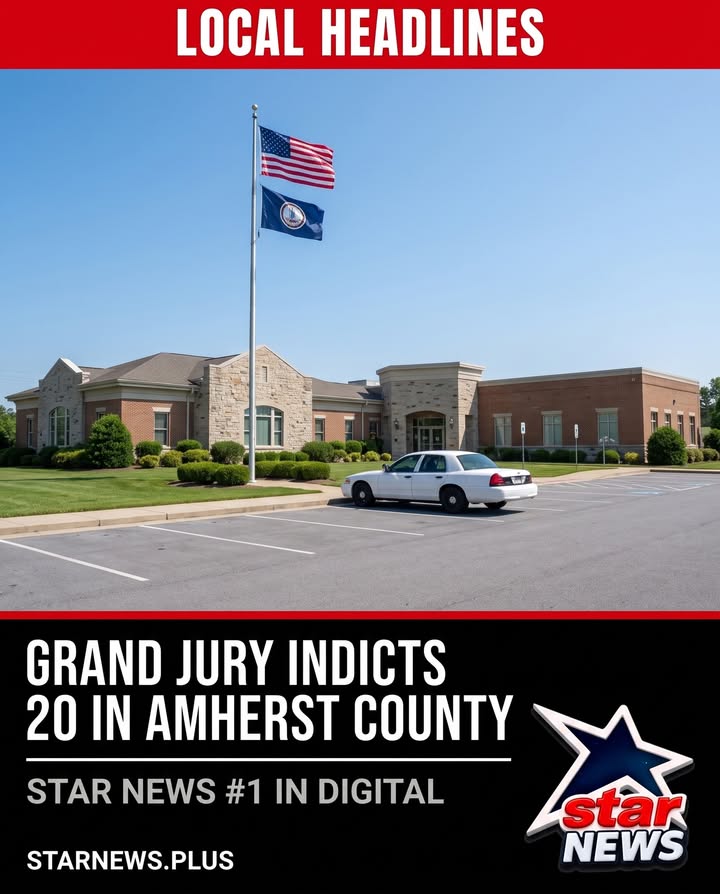 An Amherst County grand jury returned 41 felony indictments against 20 individuals on Oct.