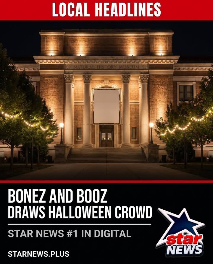 Bonez and Booz returned to the Virginia Museum of Natural History in Martinsville, drawing a steady flow...