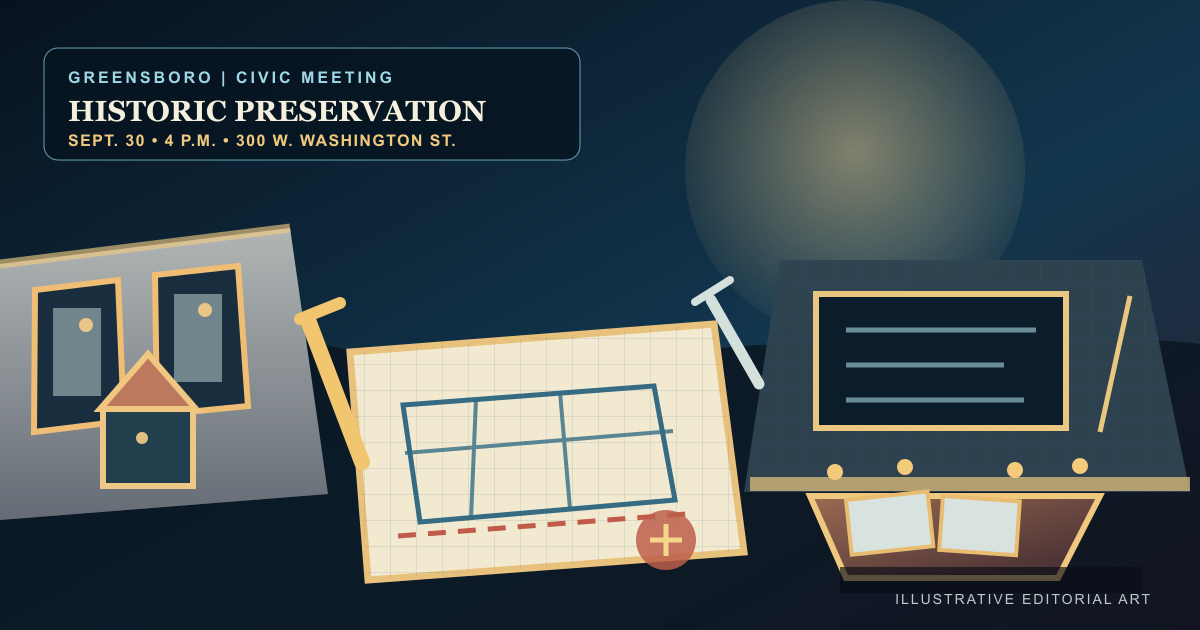Greensboro Historic Preservation Commission schedules Sept. 30 meeting