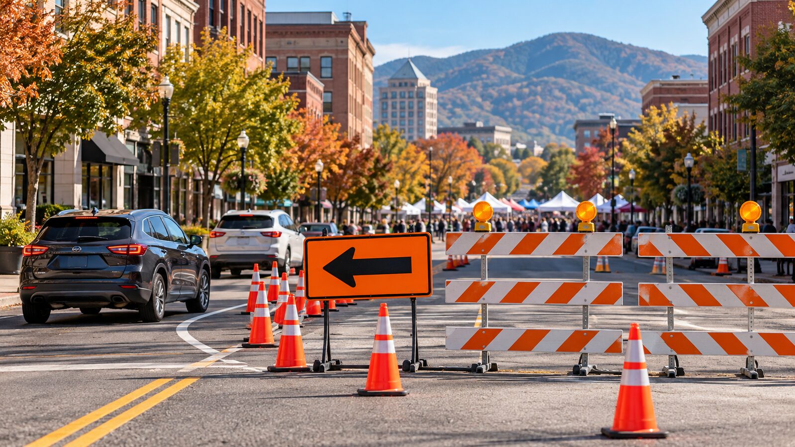 Five Roanoke street closures affect downtown travel through the weekend